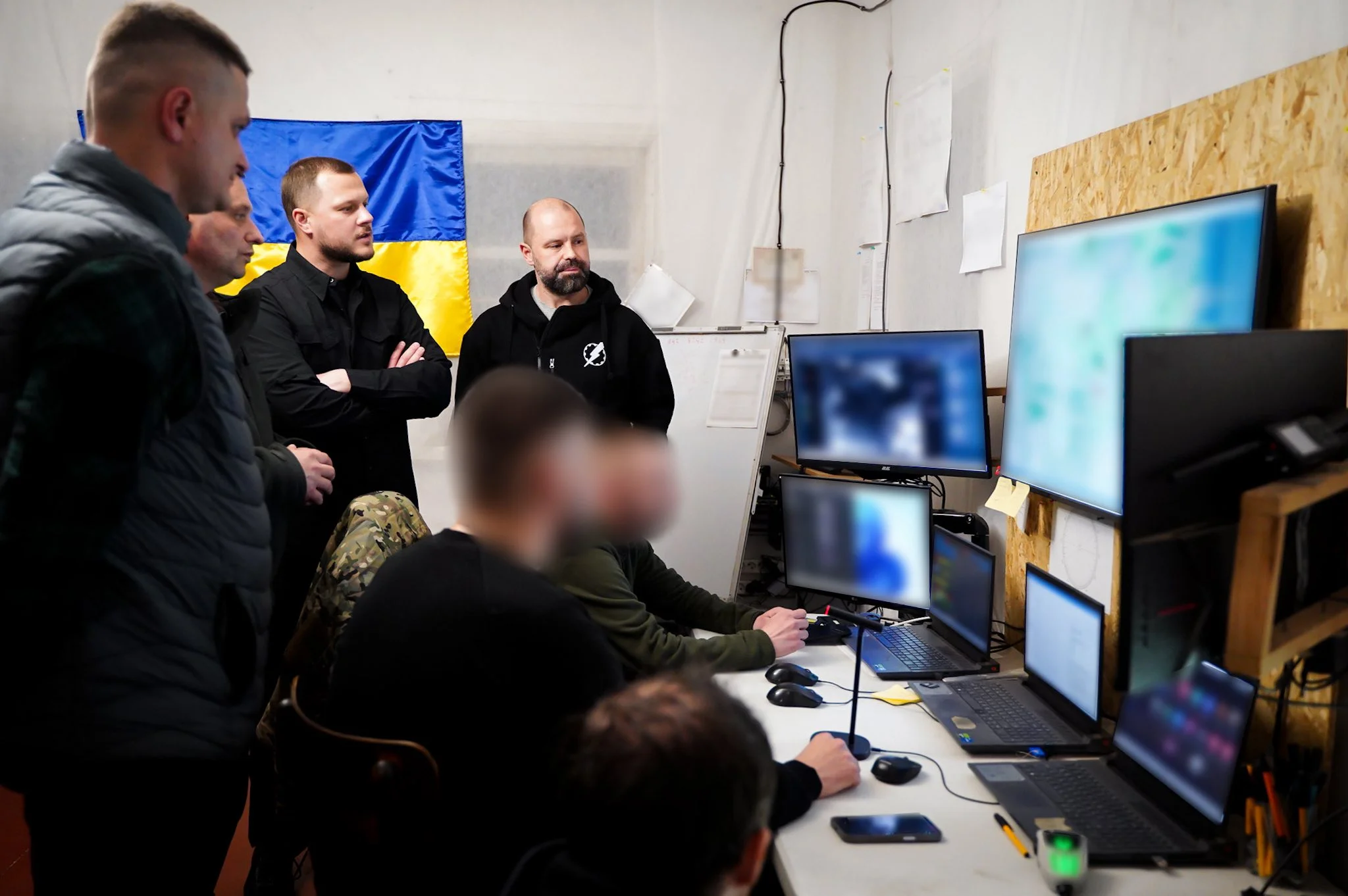 Микола Калашник відвідав бійців проєкту «Чисте небо», які боронять повітряний простір Київщини