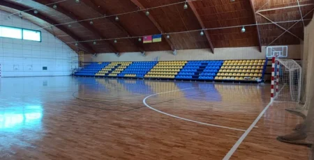 «Рух без бар’єрів»: у Славутичі виконані важливі роботи у спорткомплексі «Олімпієць»