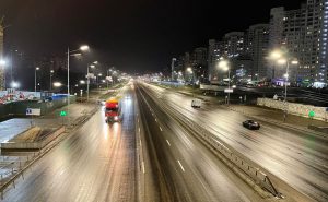 Від початку року у Києві відремонтували понад 15 км мережі зовнішнього освітлення