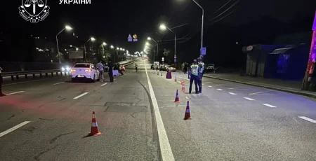 Водій, який на блокпосту у Києві на смерть збив нацгвардійця, отримав 7 років позбавлення волі