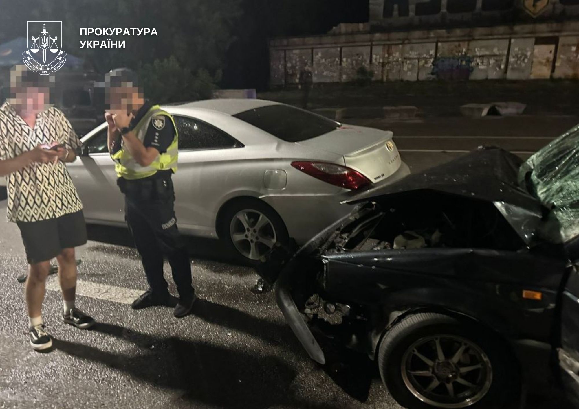 Водій, який на блокпосту у Києві на смерть збив нацгвардійця, отримав 7 років позбавлення волі