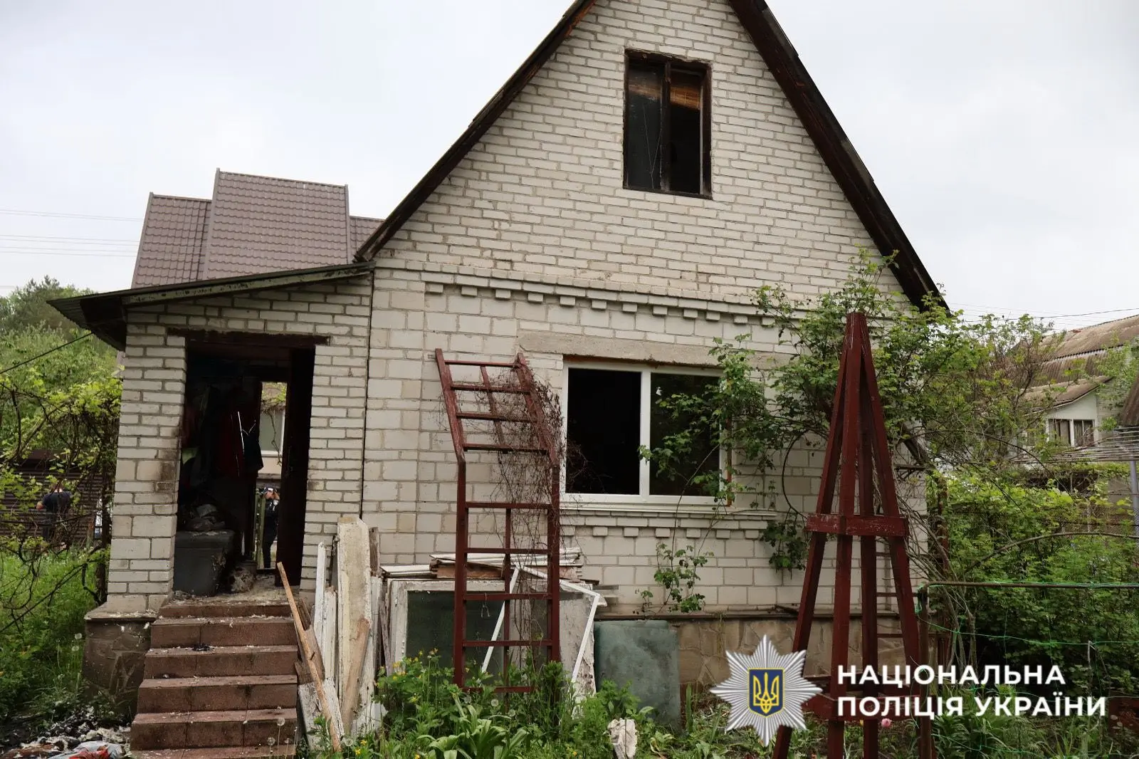 На Обухівщині при пожежі в будинку загинув чоловік