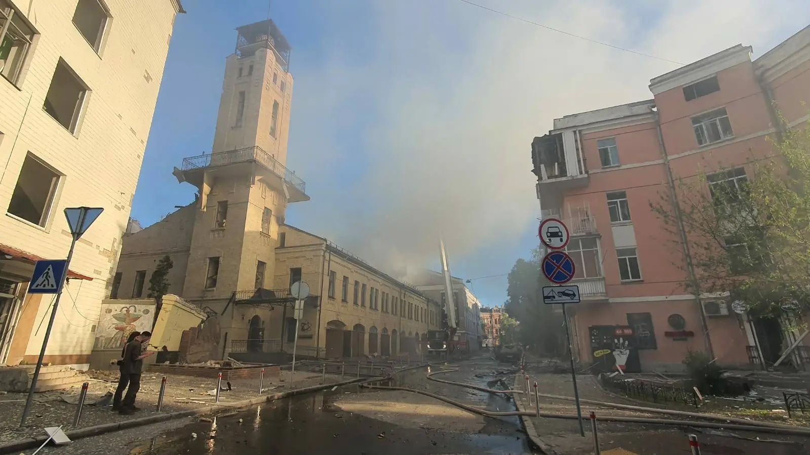 У Києві число постраждалих зросло до 62, двоє вбитих, поруйновано Національний музей Чорнобиль