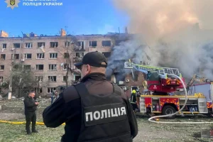 Рух у середмісті Києва обмежено на час ліквідації наслідків ворожого удару