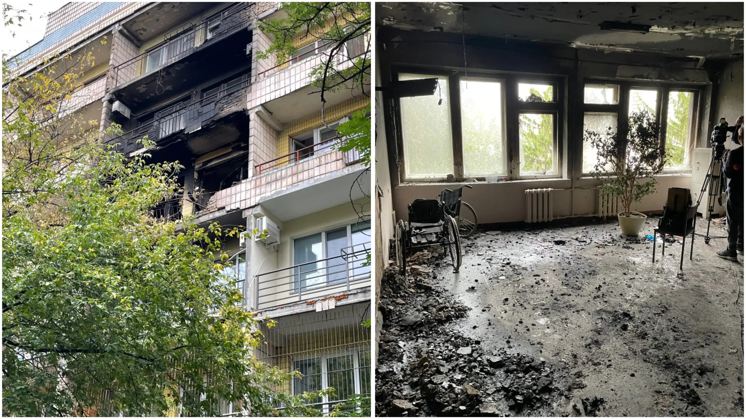 Атакований росією Інститут кардіології в Києві відновлюватимуть майже за 36 млн гривень