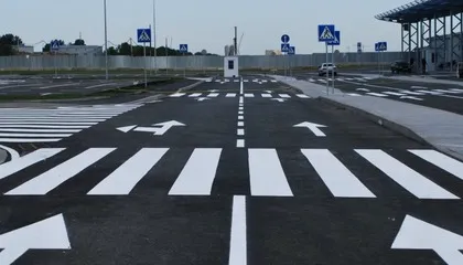За розмітку доріг у Києві заплатять на 2,3 млн гривень менше, ніж планували