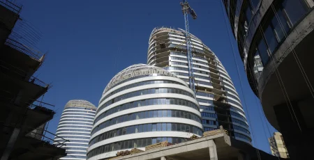 «Інтергал-Буд» прозвітував про хід будівництва БФК INTERGAL CITY у квітні