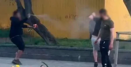 У Києві чоловіку повідомили про підозру за напад на поліцейського у парку