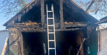 На Білоцерківщині під час пожежі в гаражі загинув чоловік