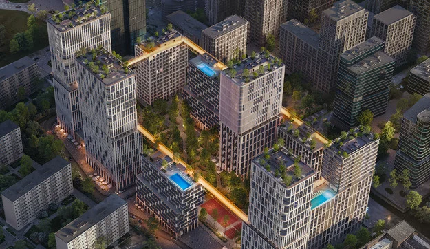 KAN Development розпочав будівництво масштабного ЖК «Біоритм» у центрі Києва