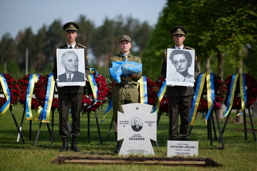 У Києві перепоховали одного з очільників українського національного руху ХХ століття Андрія Мельника