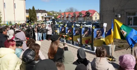 У Ржищеві відкрили Стели пам’яті дев’яти загиблим захисникам