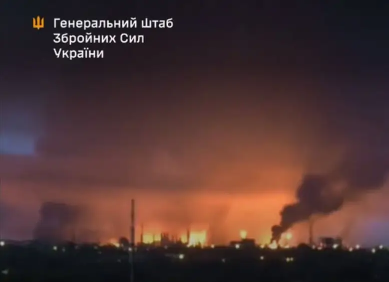 Генштаб: уражено НПЗ “Рязанський” та ворожі кораблі в пункті базування "Каспийск"