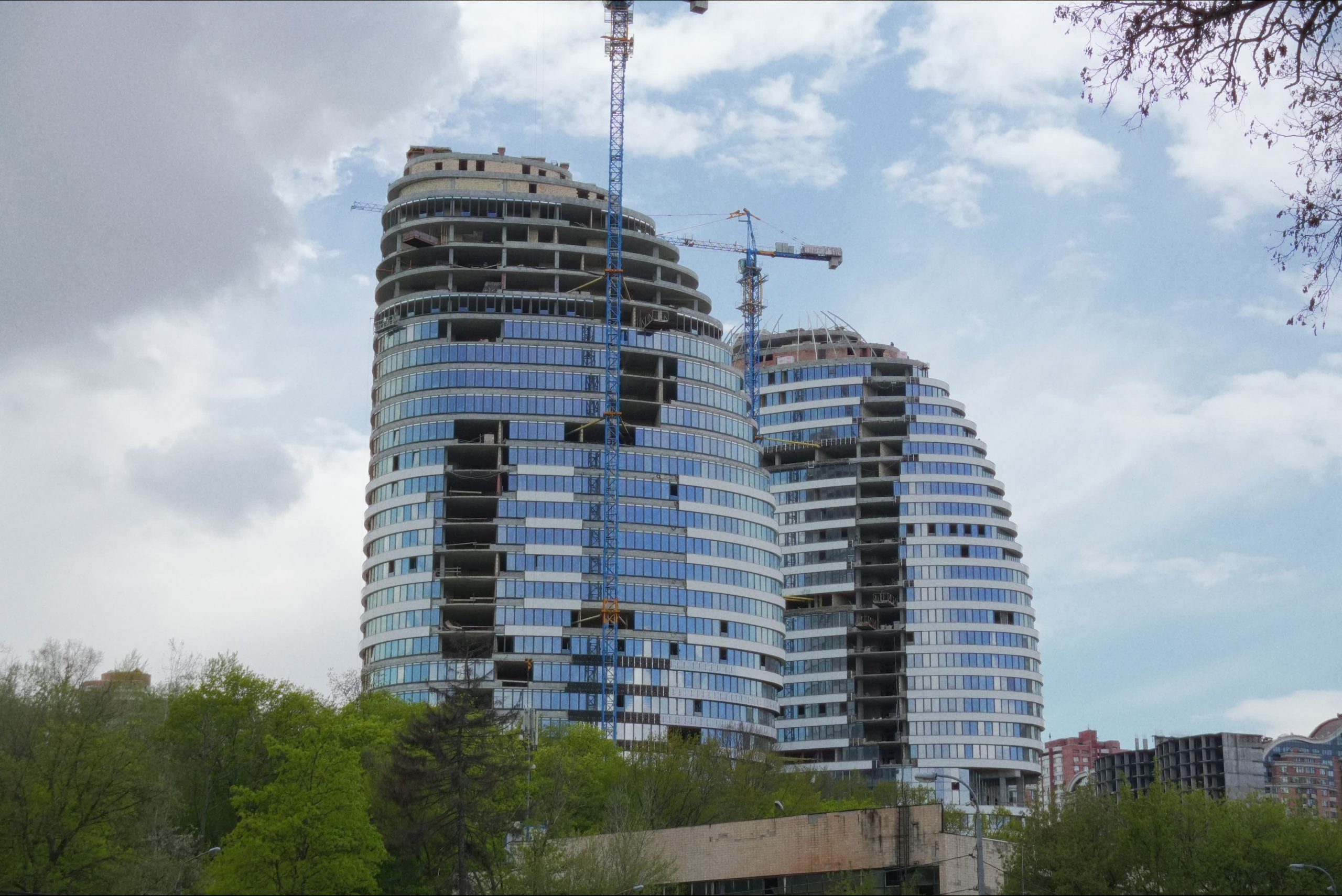 «Інтергал-Буд» прозвітував про хід будівництва БФК INTERGAL CITY у квітні