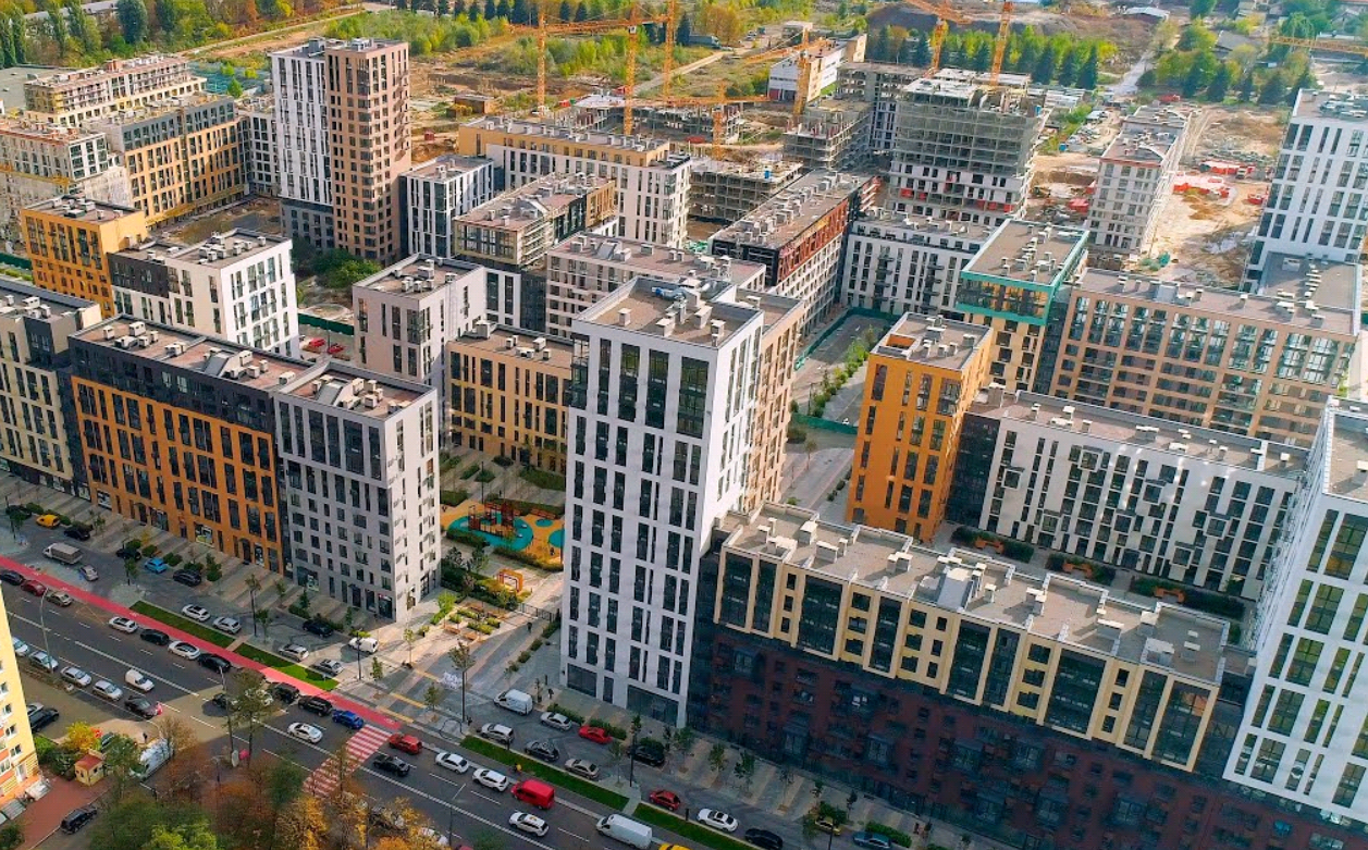 KAN прозвітувала про квітневу динаміку будівництва у ЖК «Файна Таун»