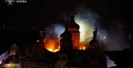 Свириденко пообяцяла знайти кошти для відновлення Успенського собору Лаври