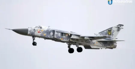 На Хмельниччині в авіакатастрофі бомбардувальника Су-24М загинули два льотчики