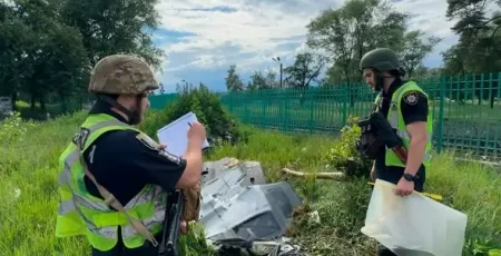 У Деснянському районі столиці вилучили БпЛА “Герань-2” із бойовою частиною