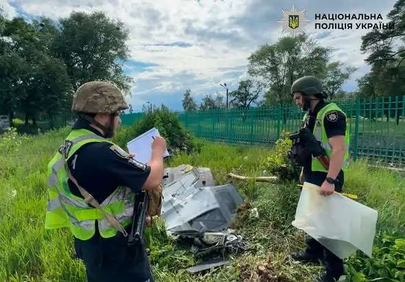 У Деснянському районі столиці вилучили БпЛА “Герань-2”  із бойовою частиною