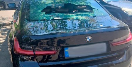 У Києві хуліган-дезертир пошкодив п’ять автівок, його затримали