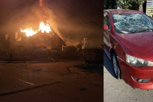 У Святопетрівському внаслідок атаки дронів пошкоджено будинки та автомобілі (фото)