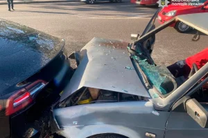 У Києві затримали нетверезого водія, через якого пасажирка отримала тяжкі травми в ДТП (фото)