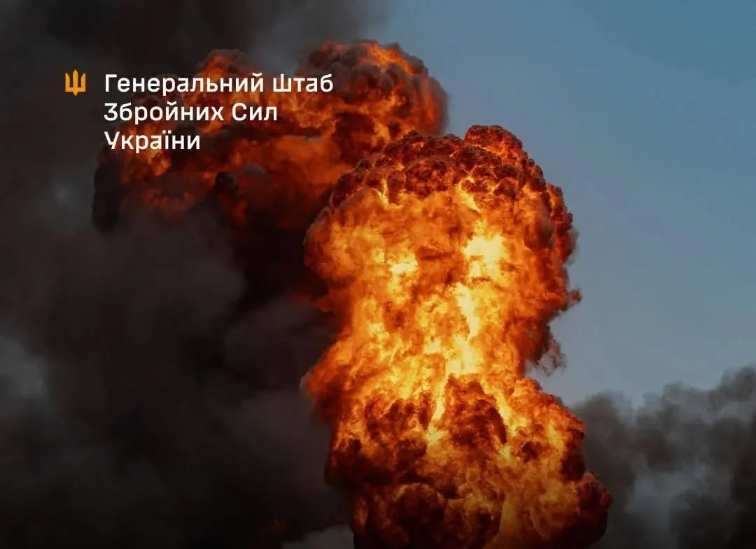 У Генштабі уточнили наслідки ударів по трьох нафтових об’єктах рф