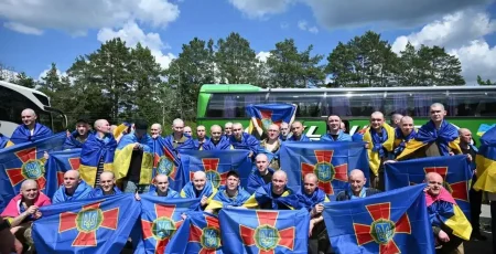 З російського полону повернулися три захисники із Київщини
