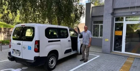 В Обухові запустили соціальний транспорт для маломобільних жителів