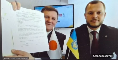 Славутич підписав договори про співпрацю з італійською та японською громадами