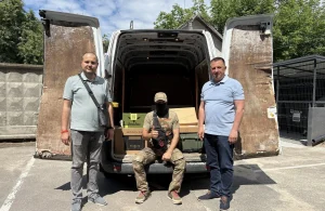 Білогородська сільрада на ювілейному засіданні передала чергову допомогу військовим