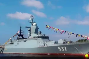 В СБС показали ураження корвету "Бойкий" в порту Кронштадт (відео)