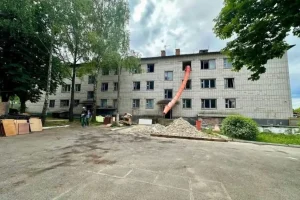 У Ржищеві ремонтують два гуртожитки для переселенців
