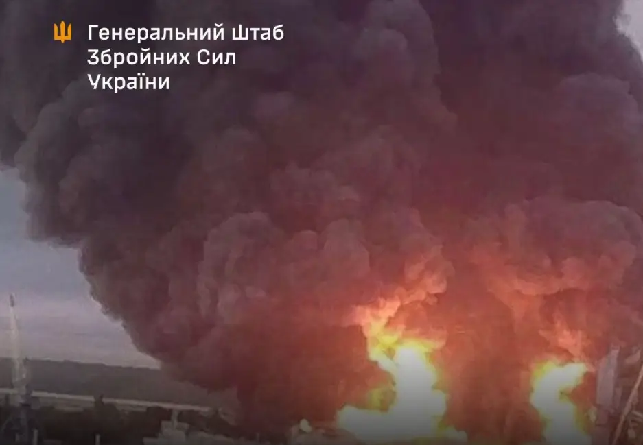 Сили оборони атакували Тюменський НПЗ, нафтовий термінал у Керчі та порт “Кавказ” (відео)
