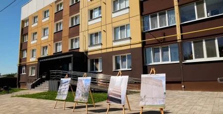 У Бородянці на вулиці Миру завершено відновлення ще 5 багатоквартирних будинків