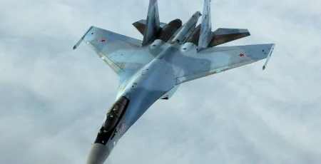 Збито російський винищувач Cу-35 - Повітряні Сили ЗСУ