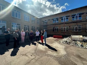 Зрив графіків, підтоплений дах та обурення: в Яготині знову затягується ремонт ліцею №19