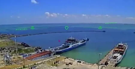 СБС вивели з ладу три чверті спроможності Керченської паромної переправи