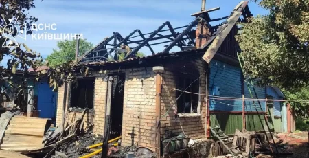 У Макарівській громаді при пожежі в будинку загинула людина