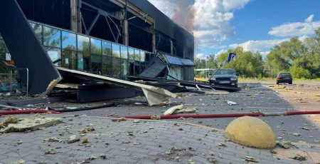 Чернігів: День жалоби за загиблими при атаці росармії на місцевий супермаркет