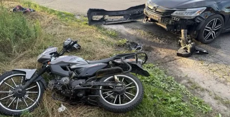 У Березані в ДТП травмувався 10-річний пасажир мотоцикла