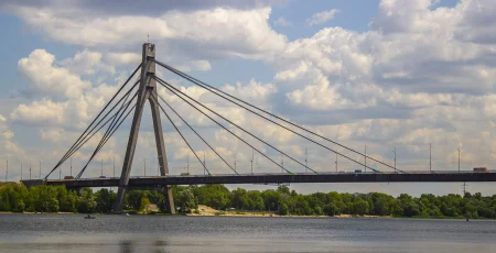 Вдень 25 липня буде обмежено рух Північним мостом (схема)