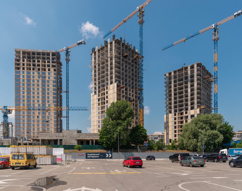 «Інтергал-Буд» прозвітував про хід будівництва житлових комплексів у червні