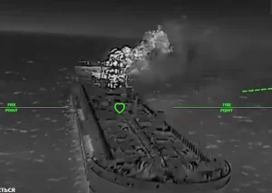 В Азовському морі СБС уразили ще 21 танкер, буксири, суховантажі (відео)