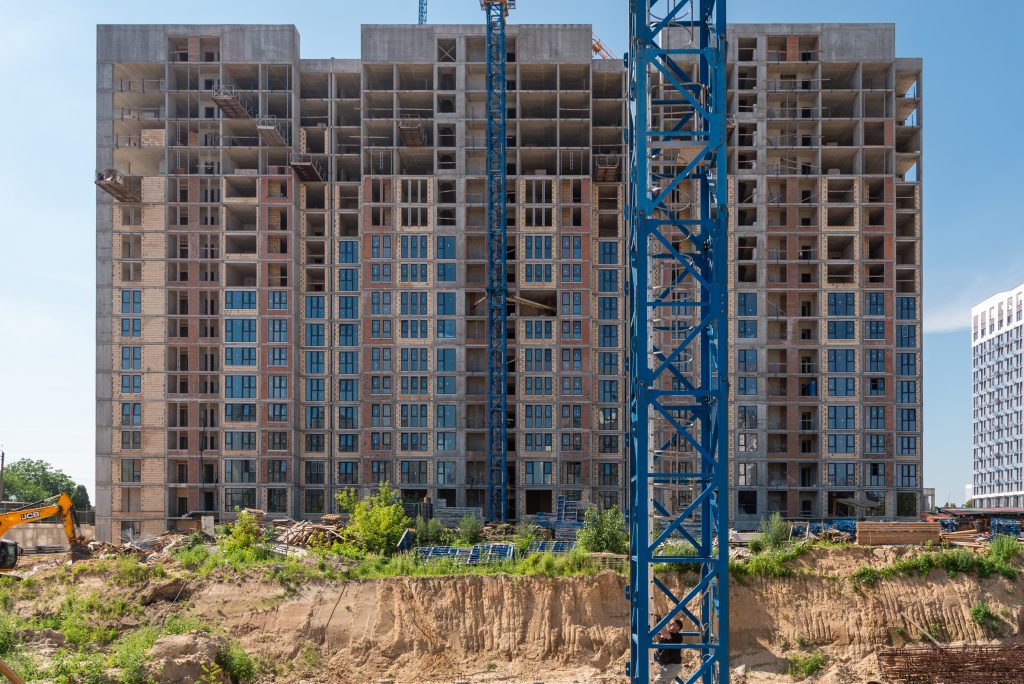 «Інтергал-Буд» прозвітував про хід будівництва житлових комплексів у червні